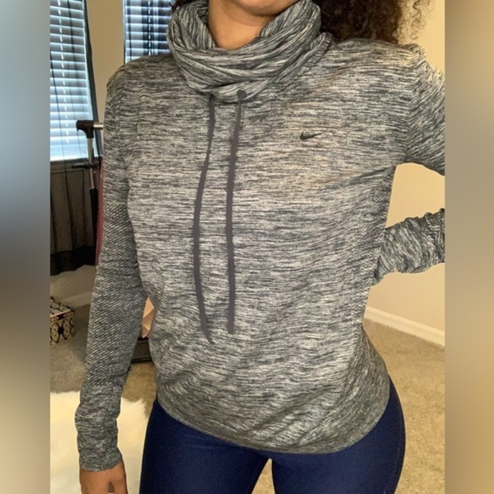 NIKE Dri-Fit Infinity Funnel Neck Training Long Sleeve
